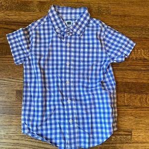 Janie and Jack Short Sleeve Botton Down